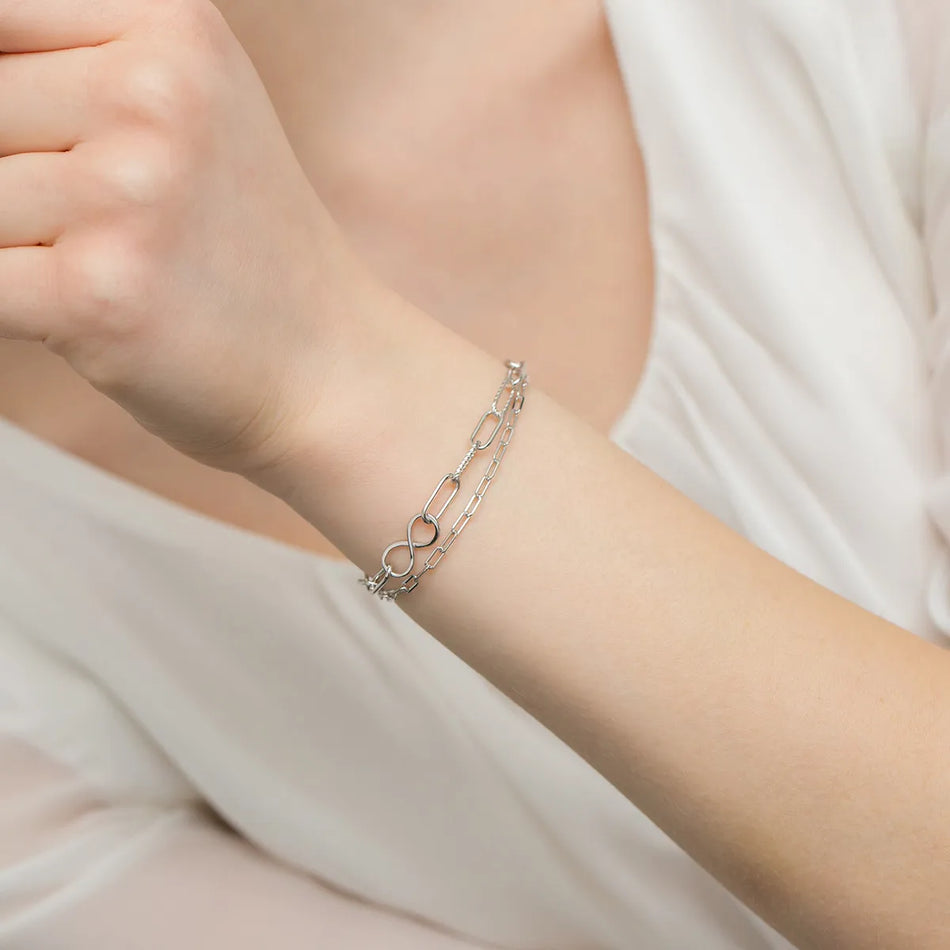 Silver Bracelet Romantic