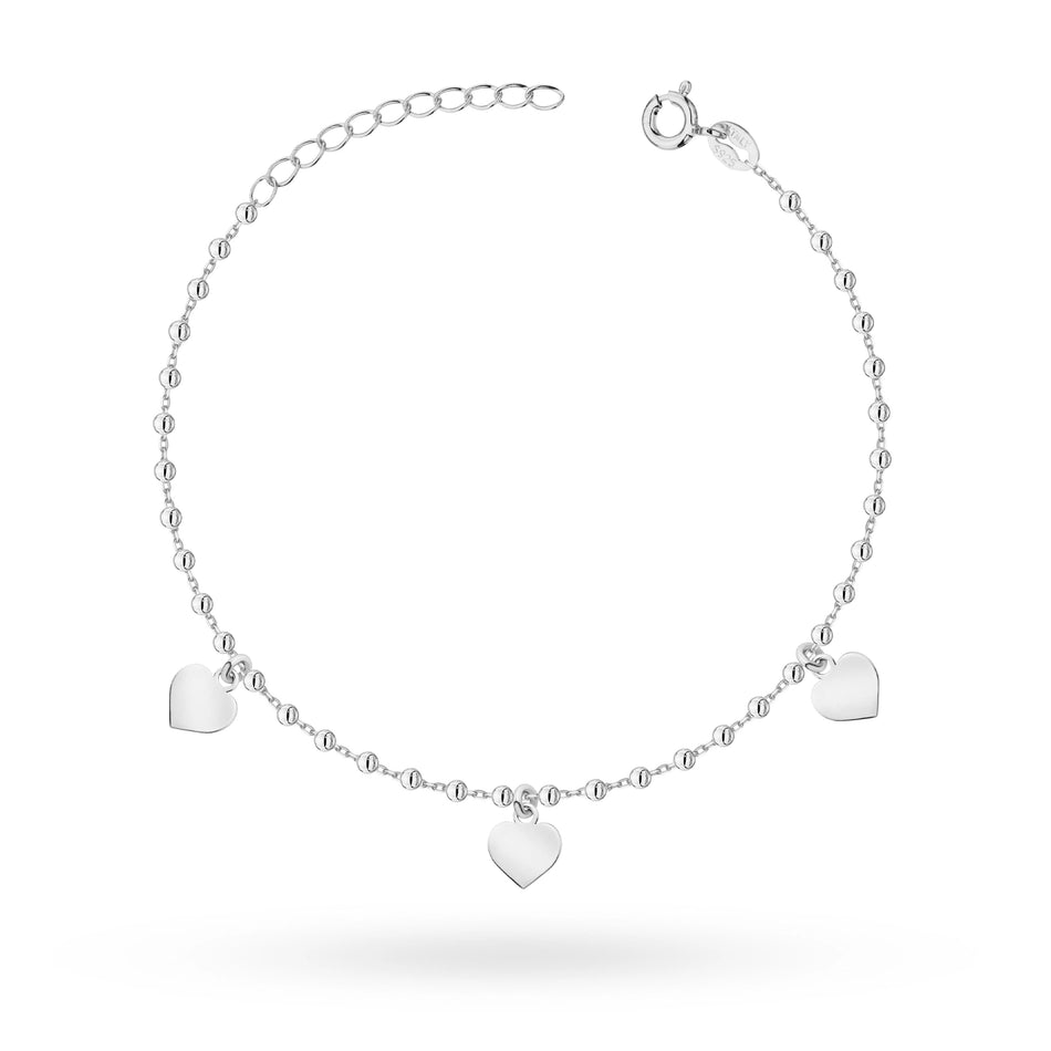 Silver Anklet Romantic