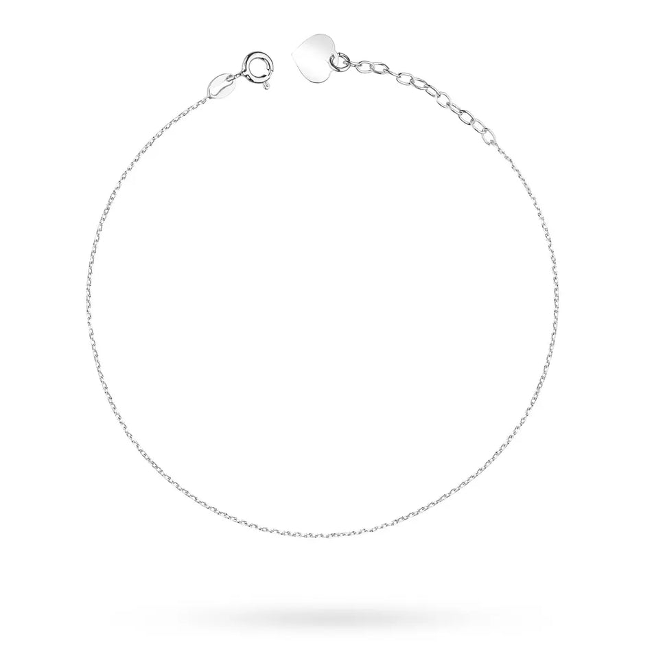 Silver Anklet Romantic