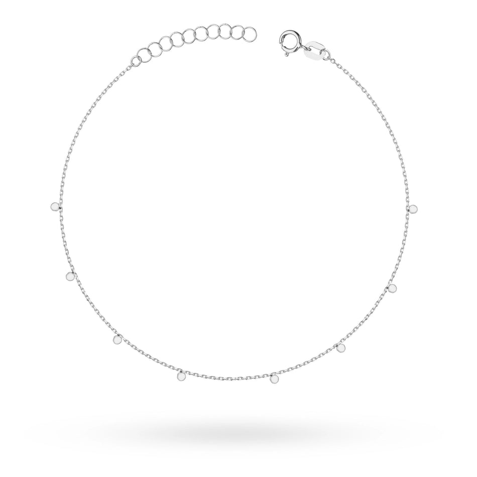 Silver Anklet Circle