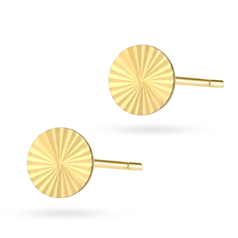 Gold Stud Earrings