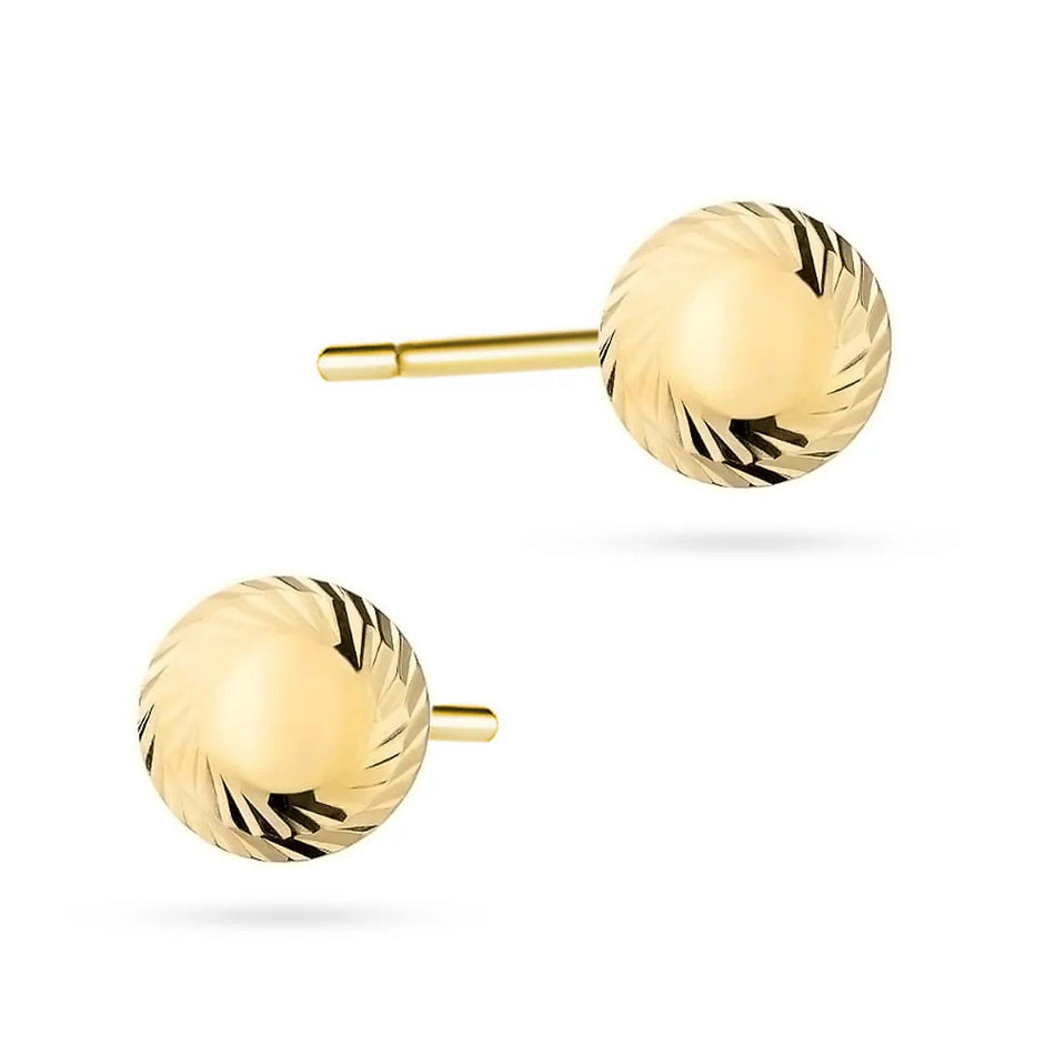 Gold Stud Earrings