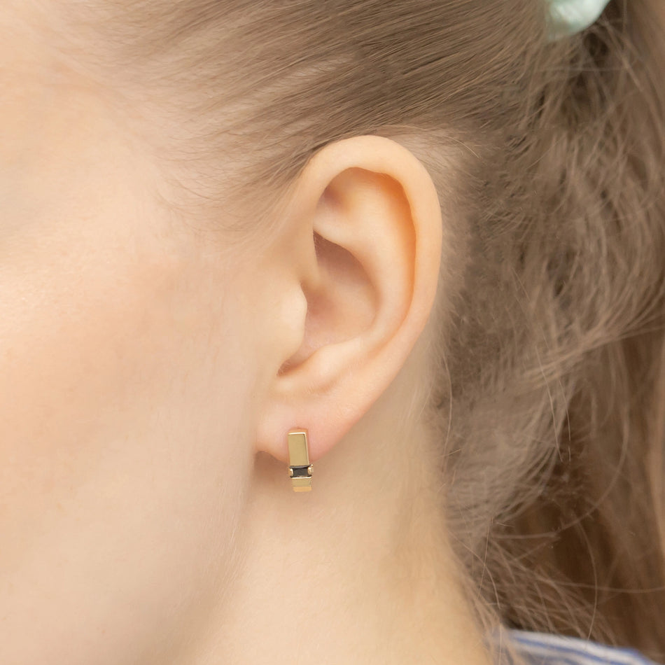 Zlaté náušnice s Anglickým zapínaním