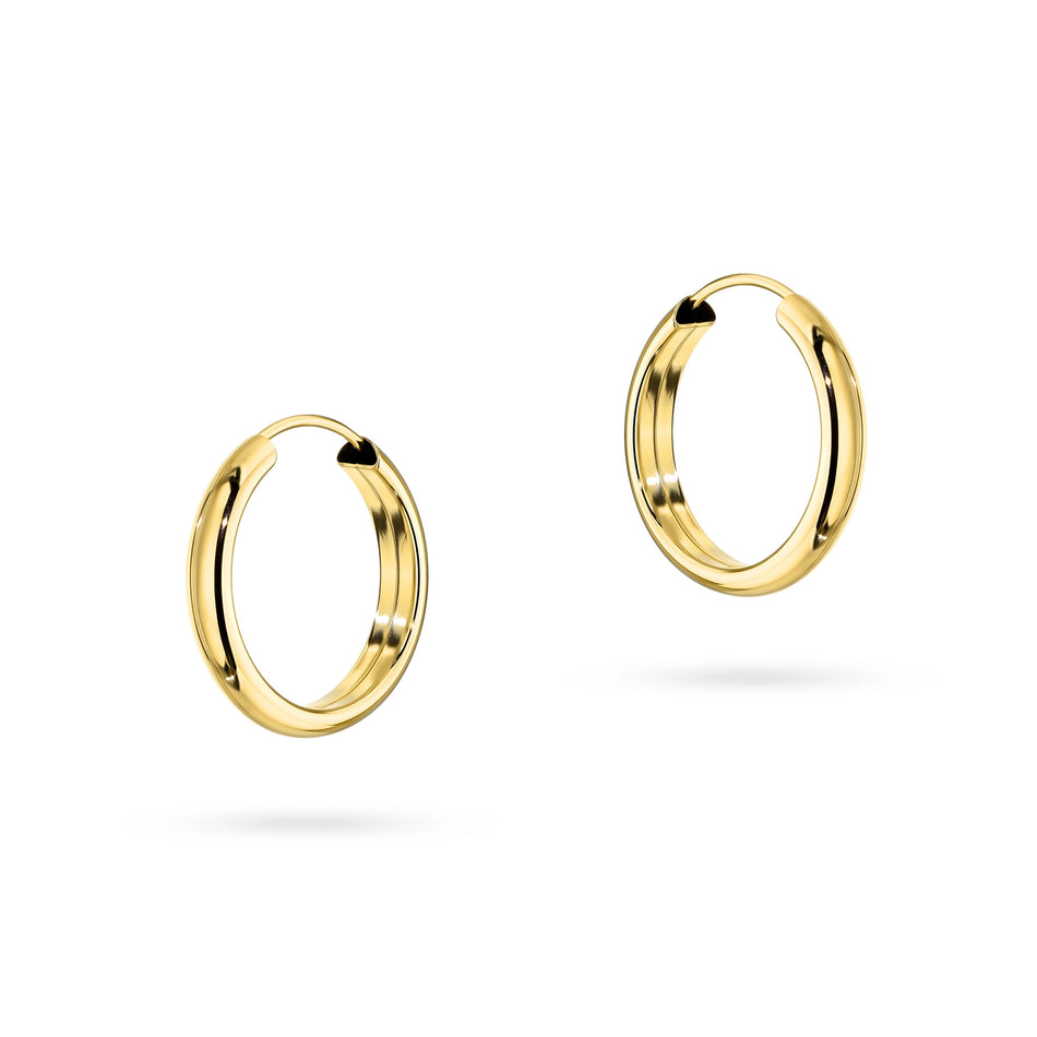 Gold Creole Earrings