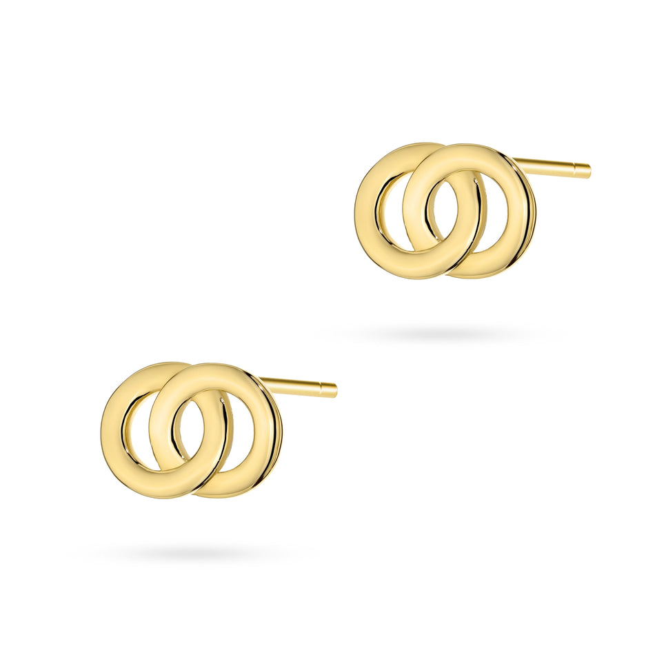 Gold Stud Earrings