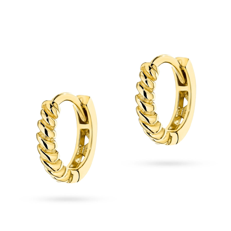 Gold Creole Earrings