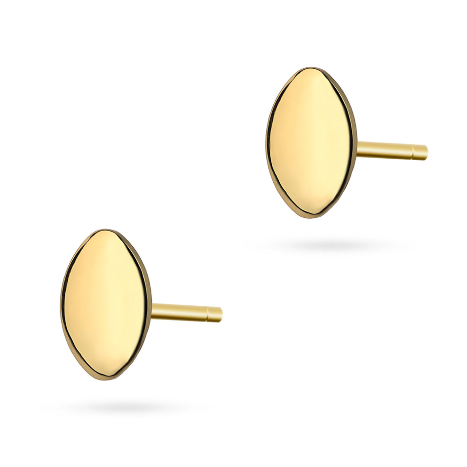 Gold Stud Earrings