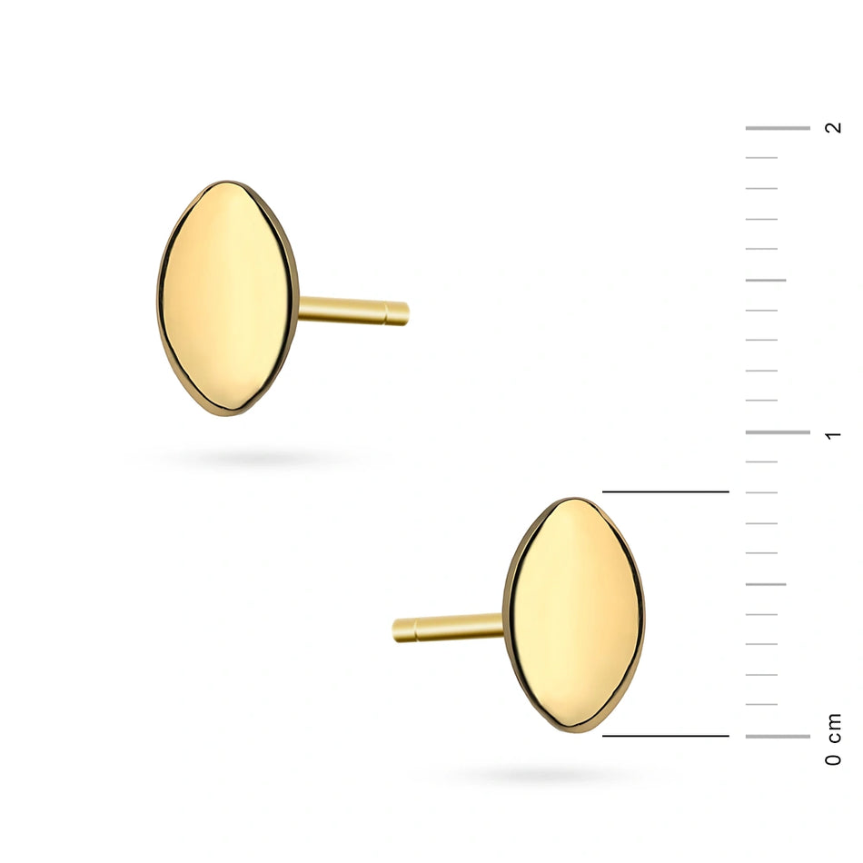Gold Stud Earrings