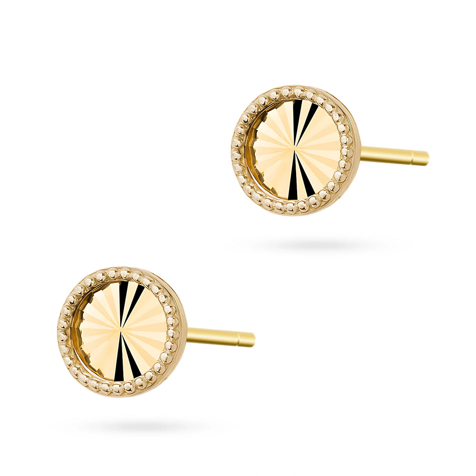 Gold Stud Earrings