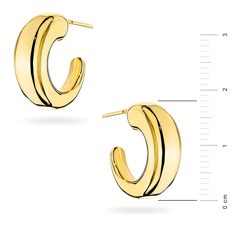 Gold Stud Earrings