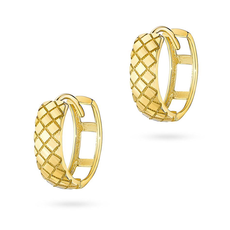 Gold Creole Earrings