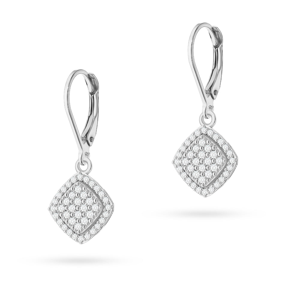 Gold Earrings with 0.40ct Diamonds