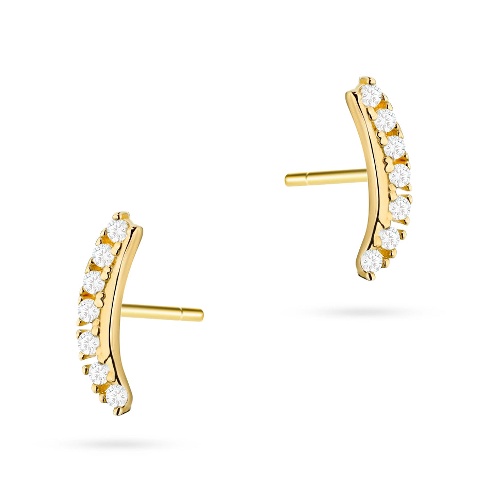 Gold Stud Earrings