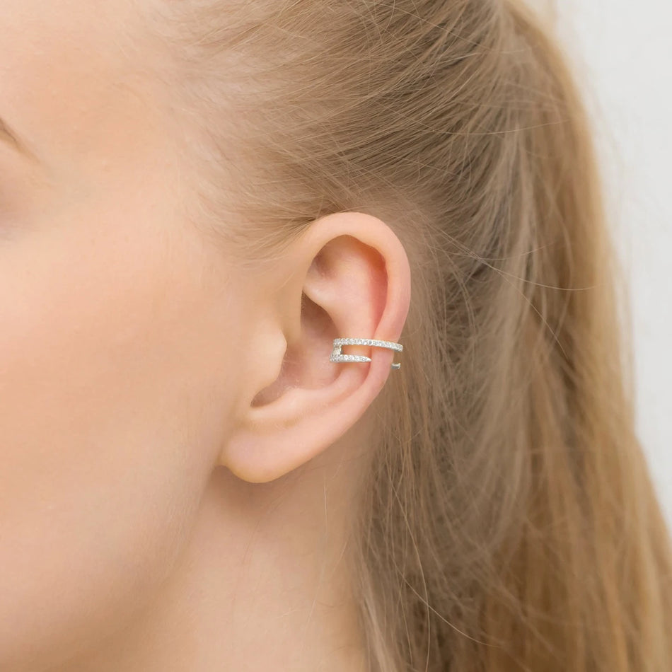 Strieborný Manžeta