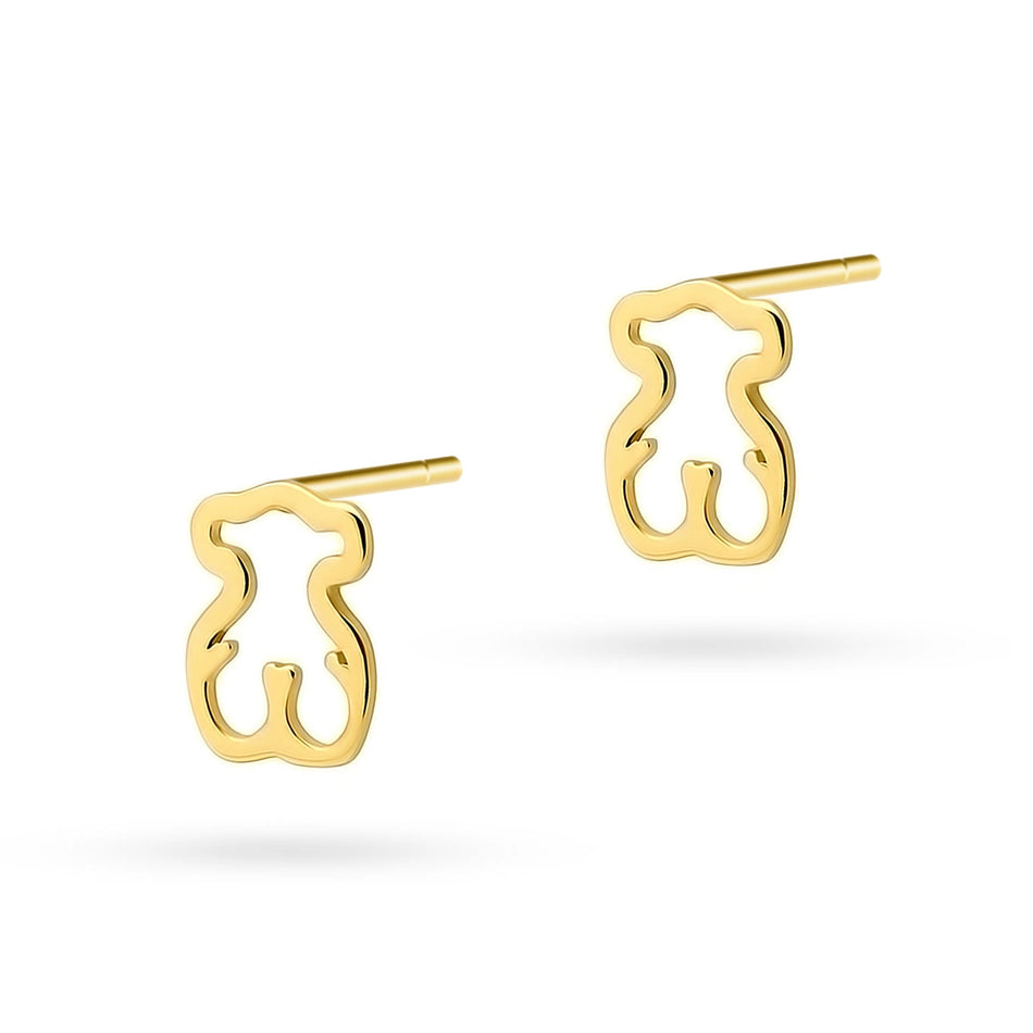 Gold Earrings Teddy