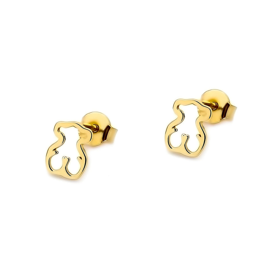 Gold Earrings Teddy