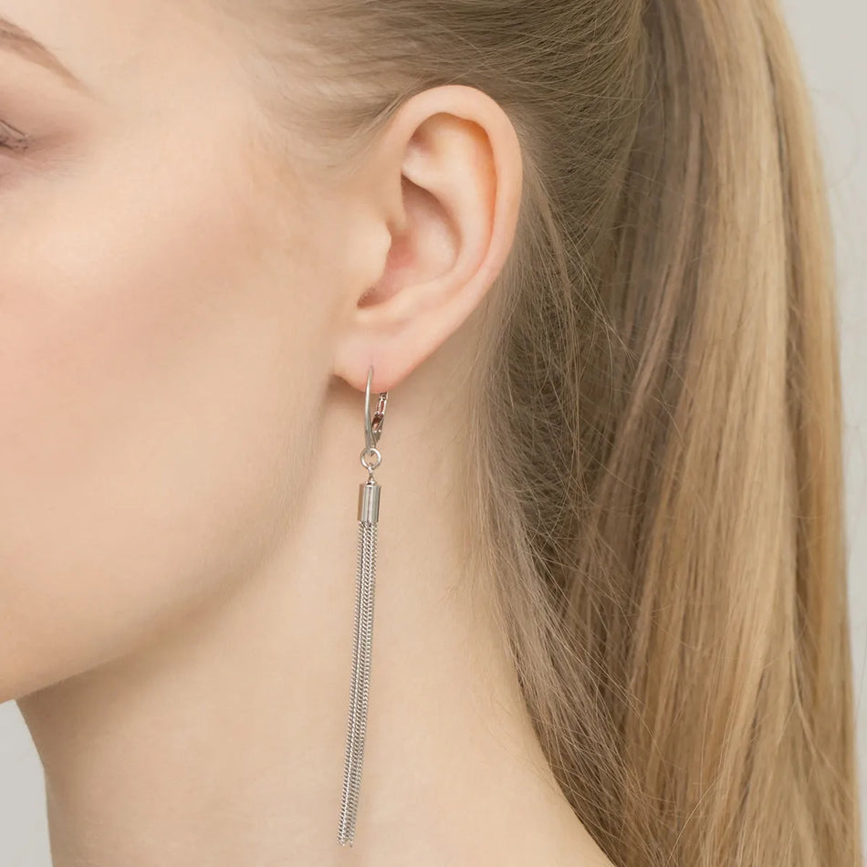 Strieborné náušnice