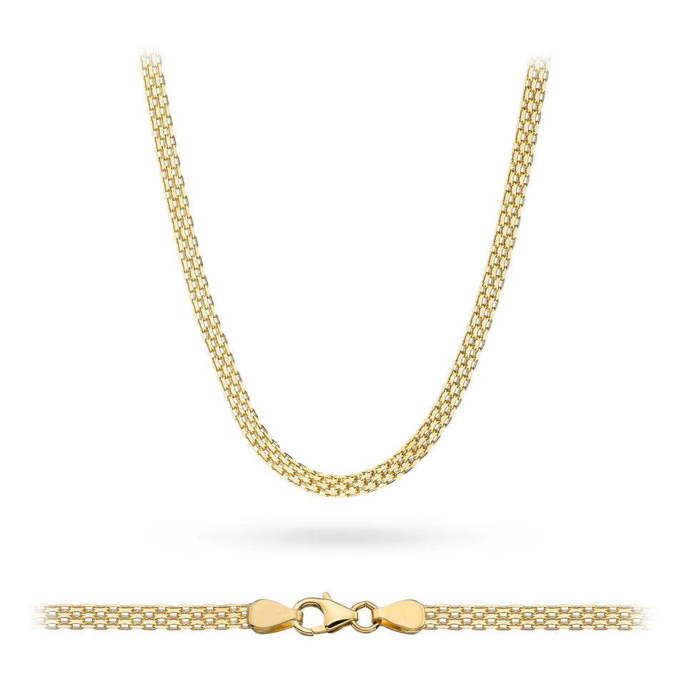 Gold Bismark Chain 4.0mm