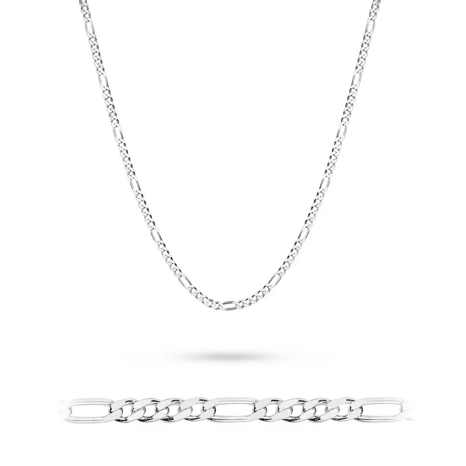 Pánska Strieborný Figaro retiazka 3.4mm
