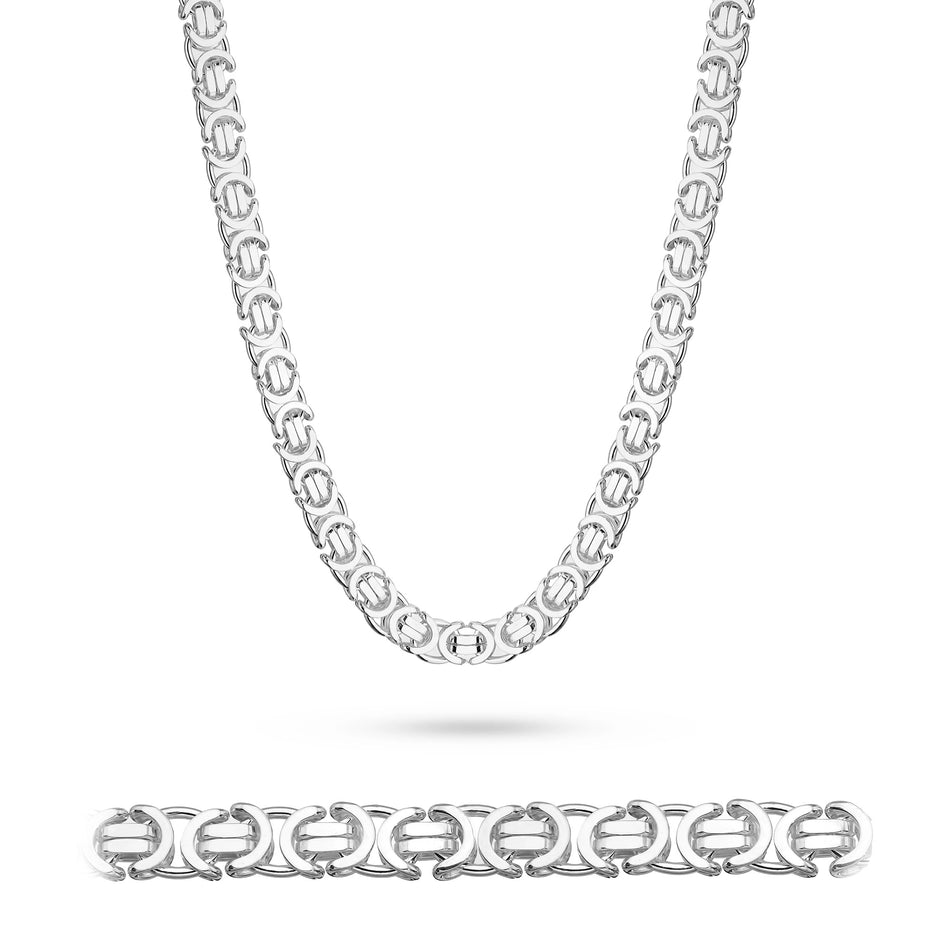 Pánsky Strieborný Kráľovská retiazka 6.8mm