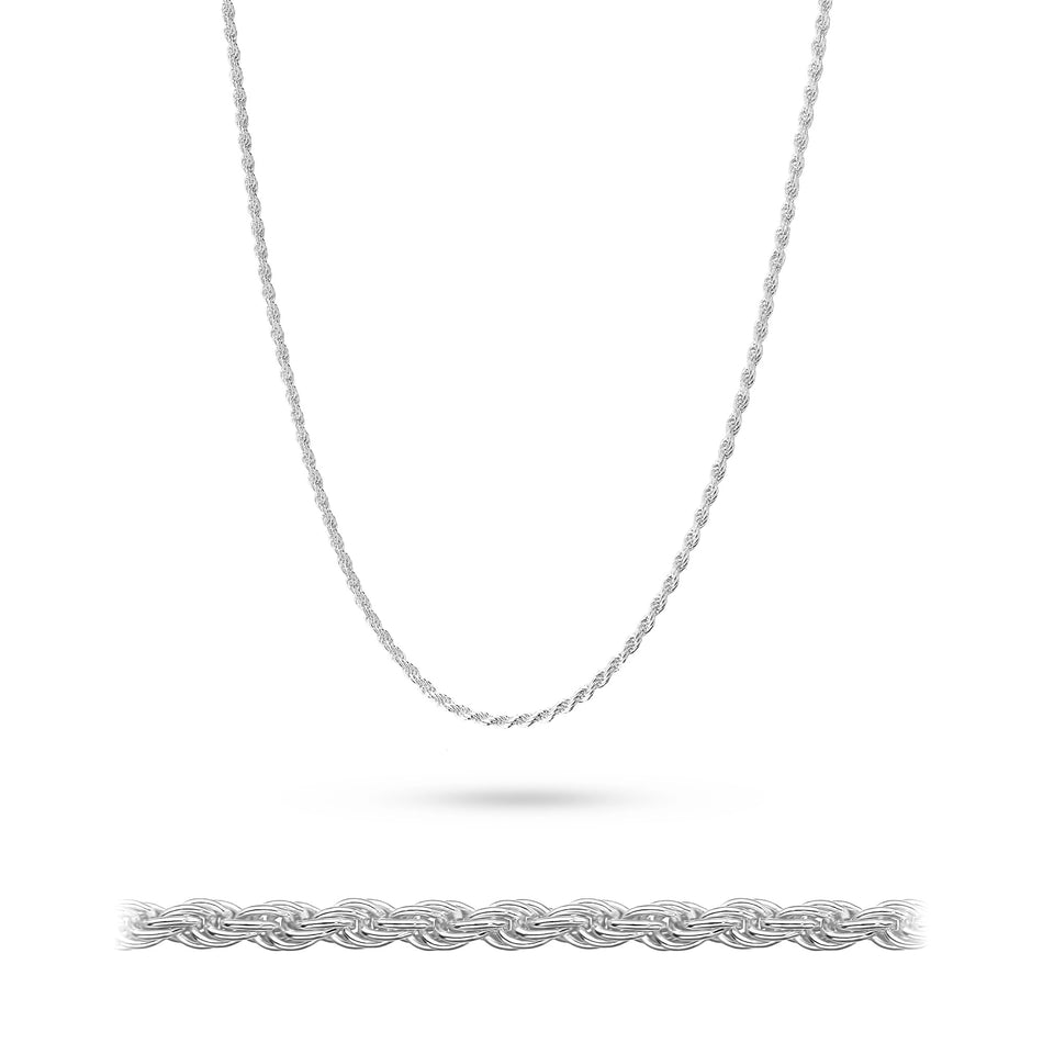 Silver Cord Chain 2.0mm