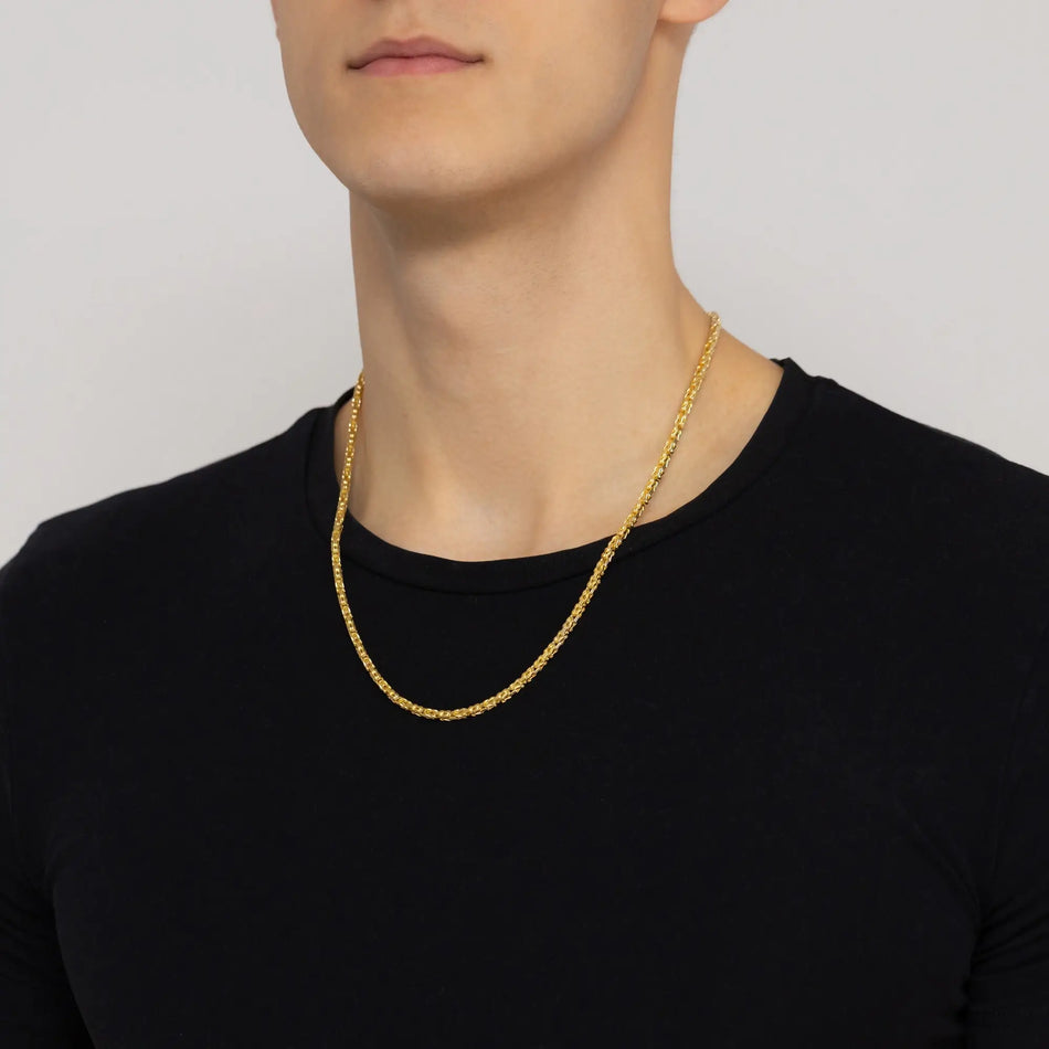 Pánsky zlatý reťaz Royal Byzantine 2.9mm