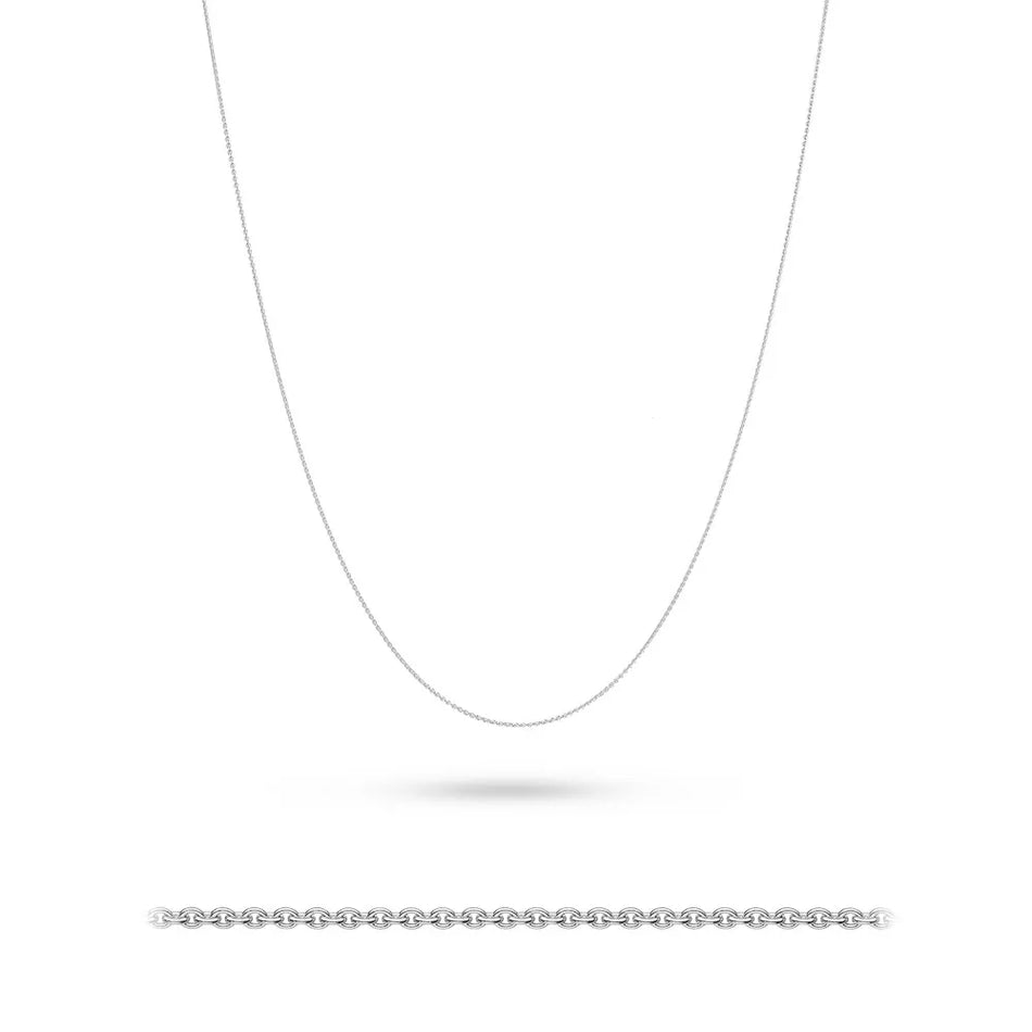 Silver Anchor Chain 0.8mm