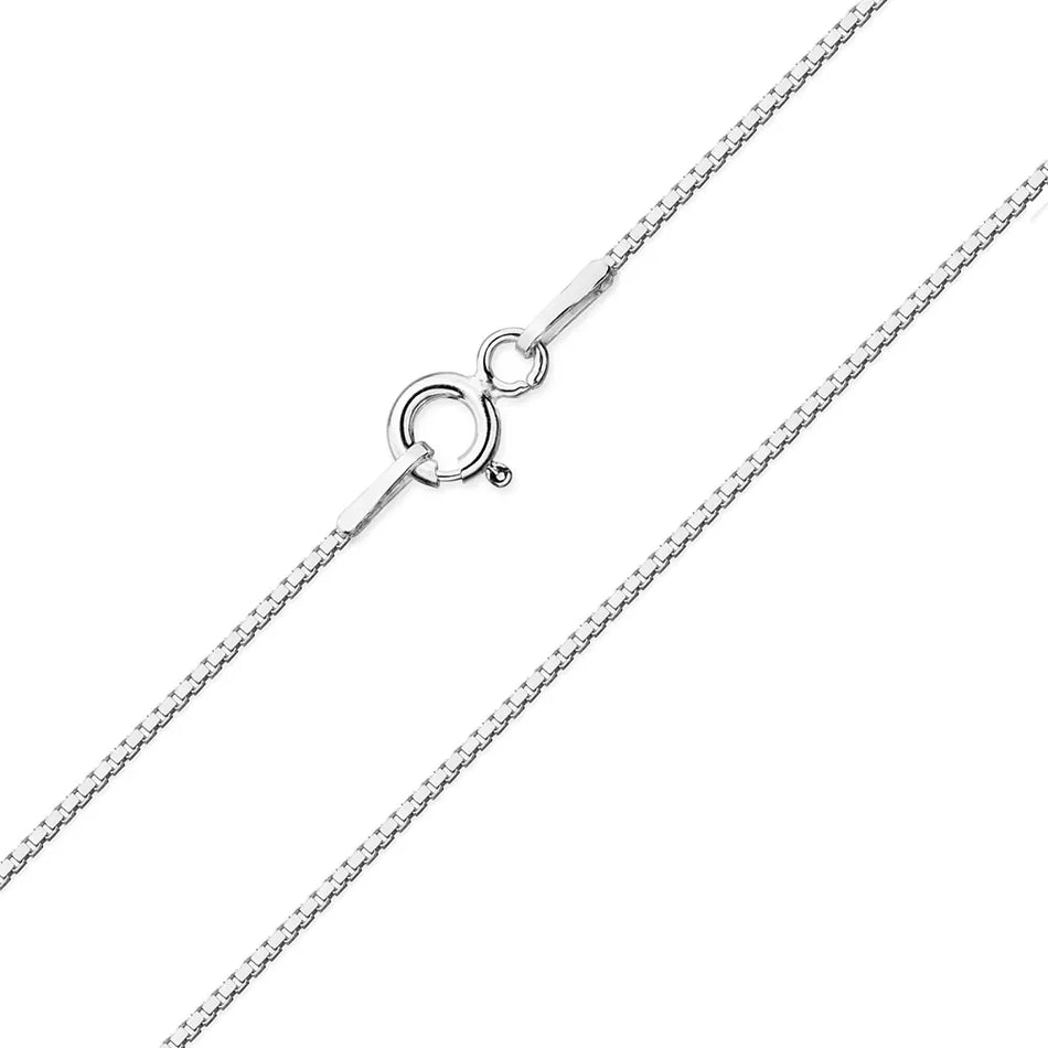 Silver Box Chain 1.0mm