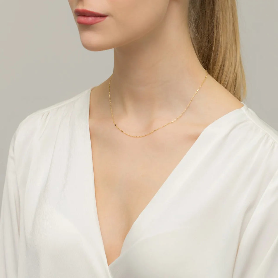 Zlatá retiazka Singapur 1.2mm