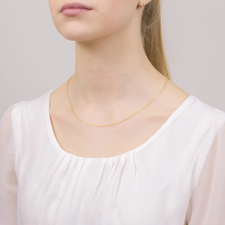 Zlatá Rolo retiazka 0,7 mm