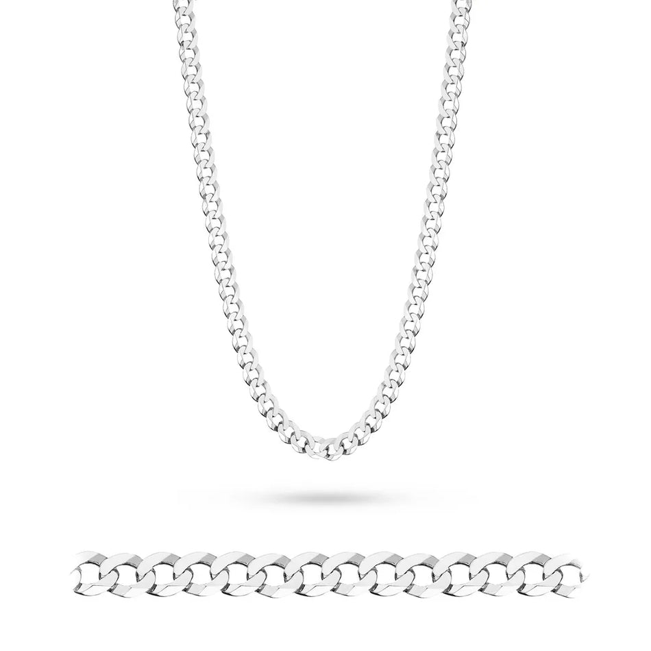 Pánska Strieborný Pancierová retiazka 6.7mm