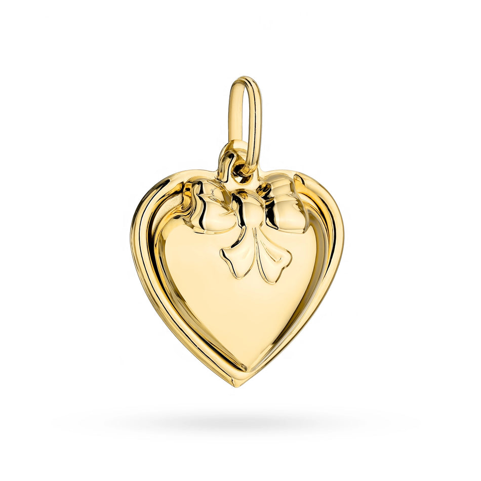 Zlatý prívesok medailón Panny Márie