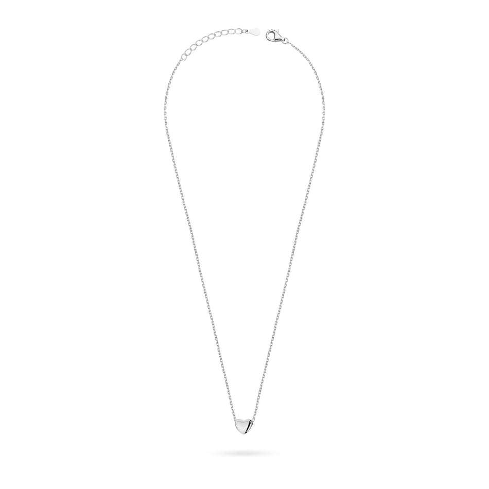 Strieborný náhrdelník srdce