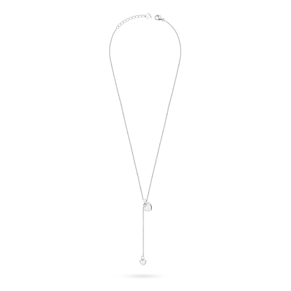 Strieborný náhrdelník srdce