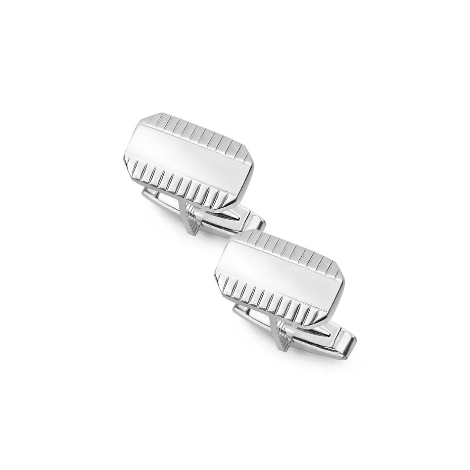 Pánske strieborné manžetové gombíky