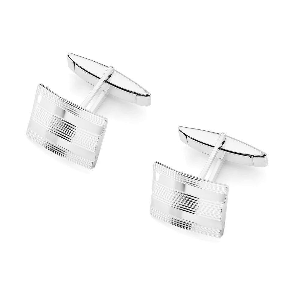 Pánske strieborné manžetové gombíky