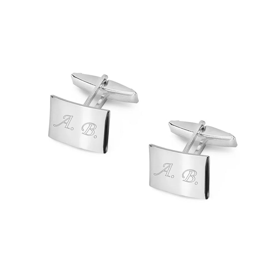 Pánske strieborné manžetové gombíky