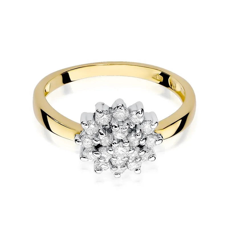 Gold Ring with 0.40ct Diamonds