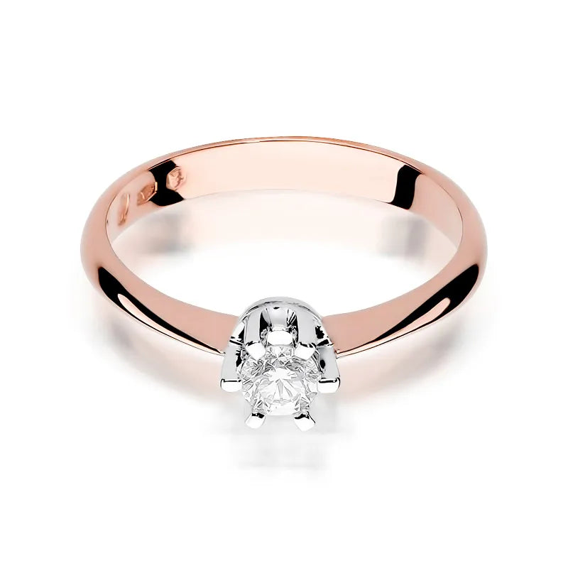 Gold Ring with 0.23ct Diamond