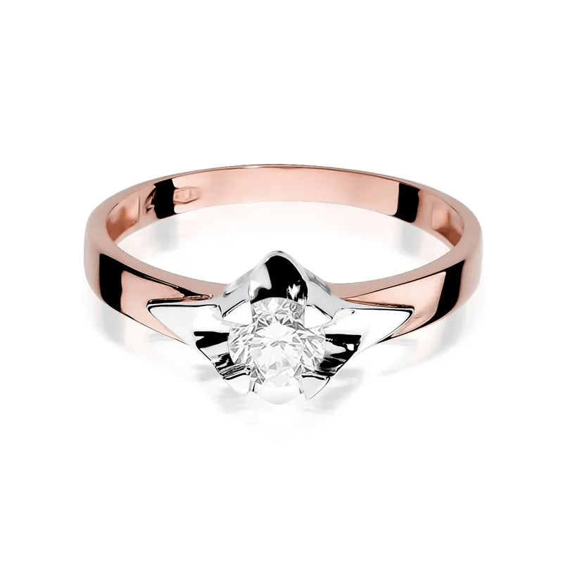 Gold Ring with 0.50ct Diamond