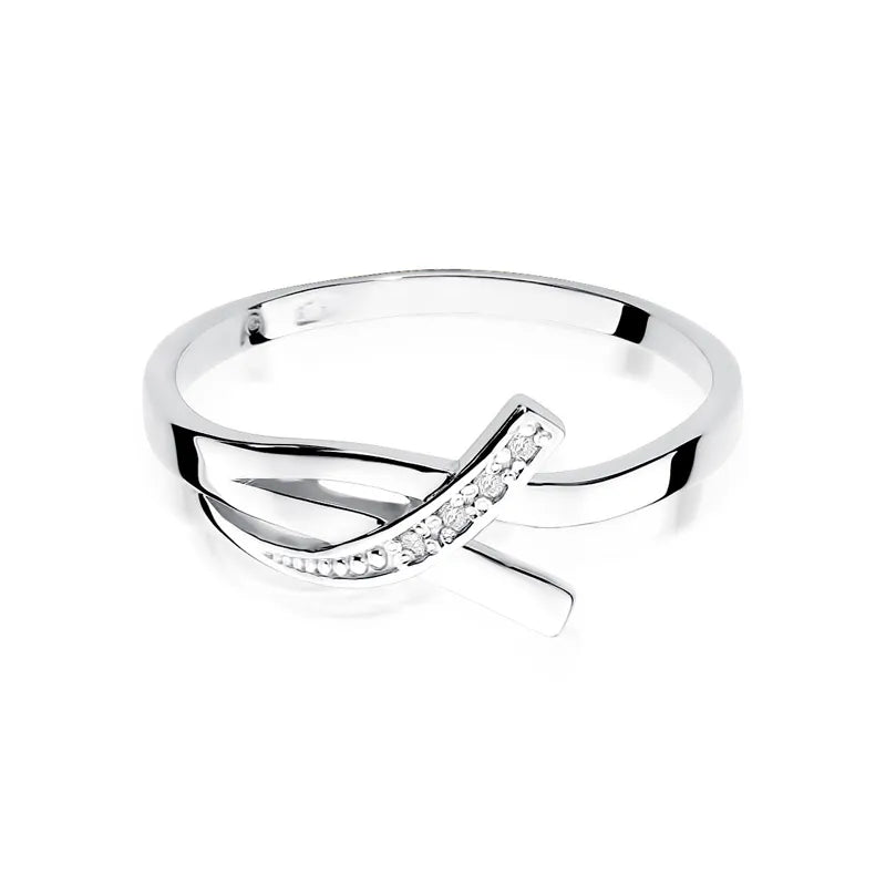 Gold Ring with 0.02ct Diamonds