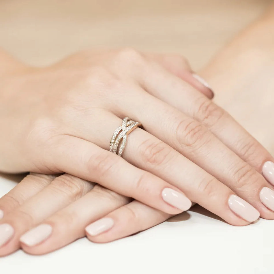 Gold Ring with 0.265ct Diamonds