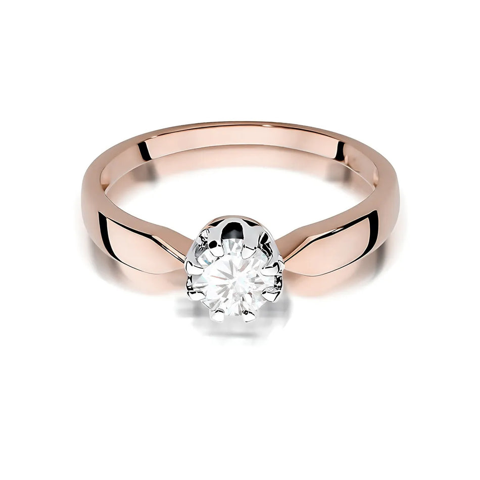 Gold Ring with 0.70ct Diamond