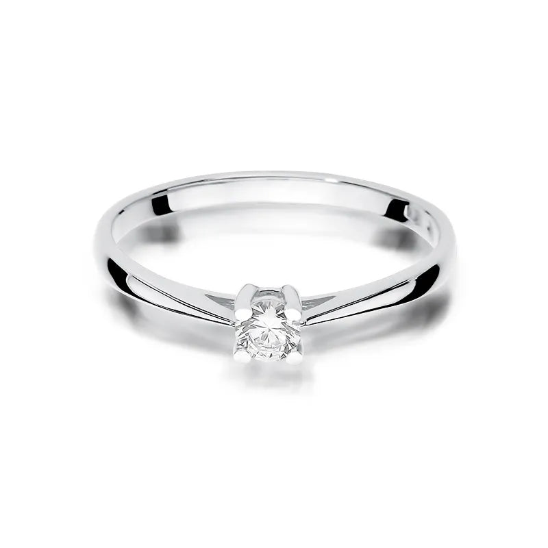 Gold Ring with 0.15ct Diamond