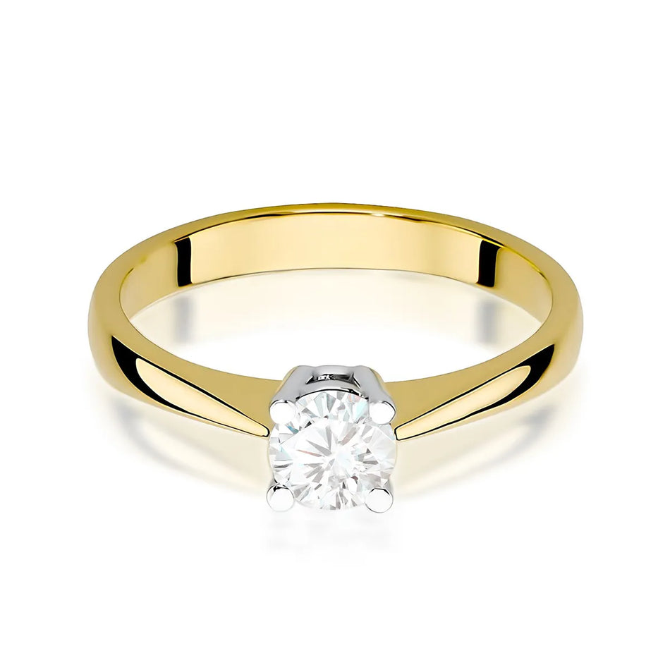 Gold Ring with 0.50ct Diamond