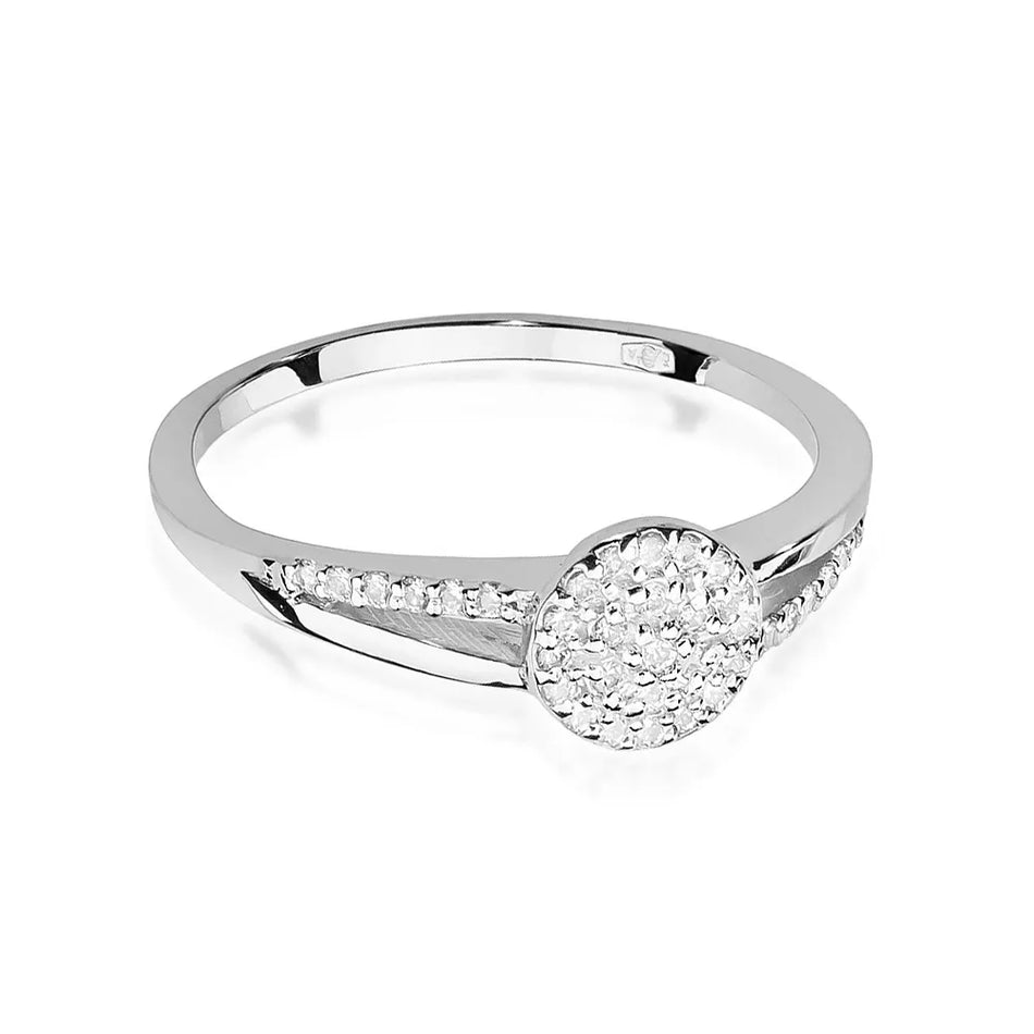 Gold Ring with 0.175ct Diamonds