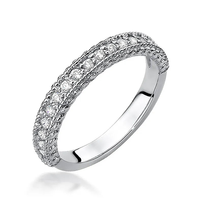 Zlatý prsteň s diamantmi 0,247 ct