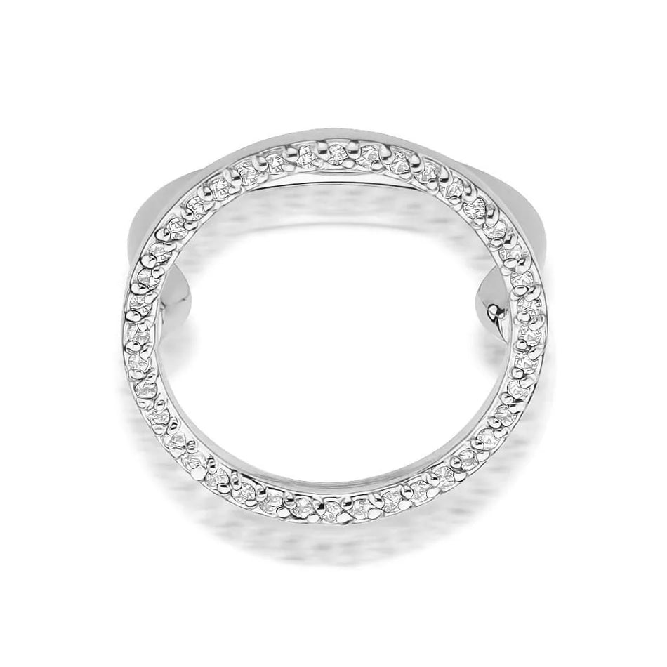 Zlatý prsteň s diamantmi 0,20 ct