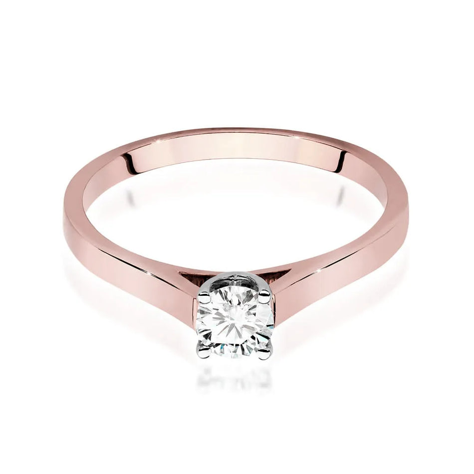 Gold Ring with 0.50ct Diamond