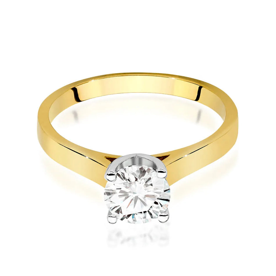 Gold Ring with 1.00ct Diamond
